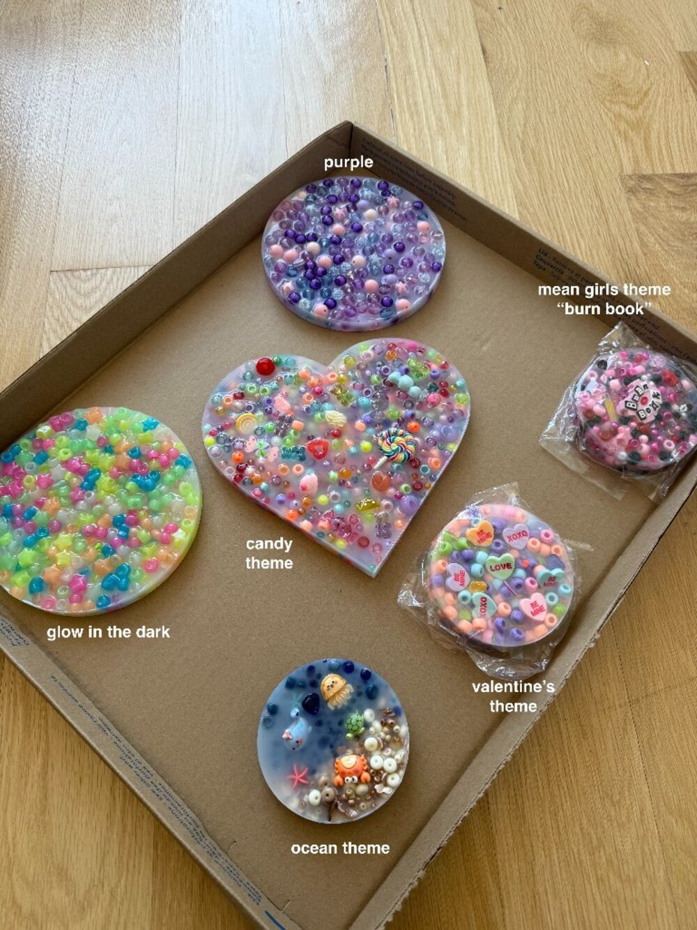 Set of 6 Picky Pads